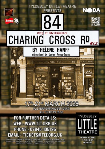 '84 CHARING CROSS ROAD'   by Helene Hanff  (Adapted for the stage by James Roose-Evans)